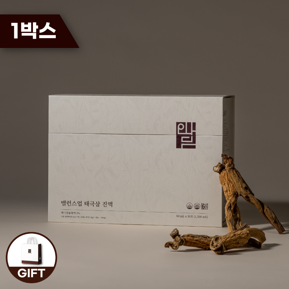 인담 밸런스업 태극삼 즙 진액 진세노사이드 30포, 1개