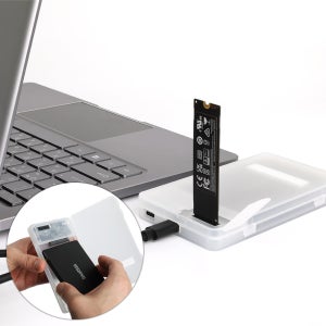 NEXI 2.5인치 USB3.1 Gen2 외장하드 케이스 SSD HDD M2 NVME 도킹스테이션 NX1656