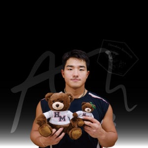 [KT위즈] 안현민 프로야구 선수 테디베어 키링 불꽃야구 크보 팬 굿즈 판매 선물템