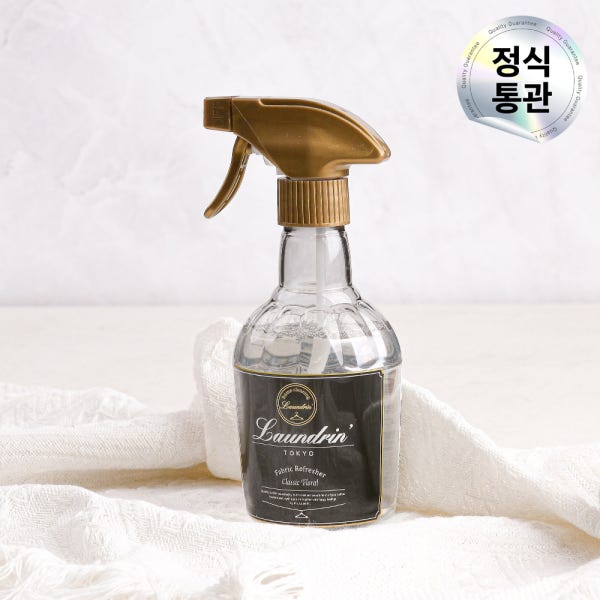 란도린 일본 섬유 탈취제 룸 스프레이 패브릭 향수 클래식 플로랄, 370ml, 1개