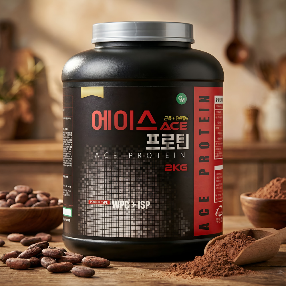 단백질보충제 에이스 프로틴 쉐이크 농축 유청 WPC 헬스 보충제 프로틴 초코맛