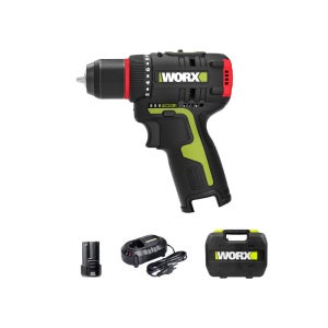 웍스 충전 드릴 드라이버 전동 12V 2.0Ah 배터리1개 BL WU130X.1