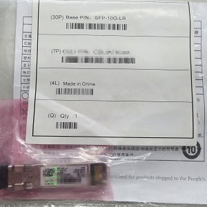 CISCO 10GB SFP+ 싱글 모듈 트랜시버 지빅 SFP-10G-LR 병행 수입 정품