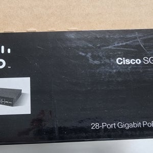 시스코 SG350-28P-K9-EU 24포트 L3 PoE 스위치 실재고보유 판매