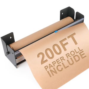 PERKHOMY 퍼코미 종이롤디스펜서 121.9CM 1개 Black For 18 Width Roll