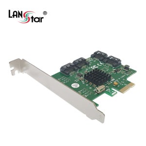 LANstar 4포트 SATA3 PCI Express 카드 LS-PCIE-4SATA