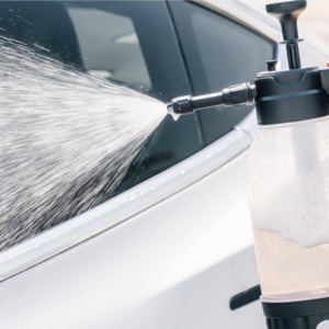 수동거품 투명 압축 스노우 2종 폼 버블 분사기 노즐 분무기 화분 세트 폼건 세차