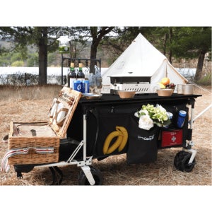 캠프365 파파웨건 내하중160KG 광폭바퀴 뒷문개방 접이식