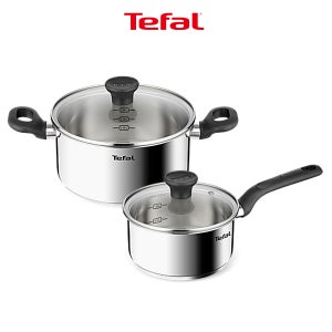 [N단독구성] 테팔 디네토 냄비 2종 세트(편수16+양수20)