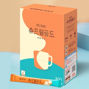 동서 맥심 슈프림골드 커피믹스 100g, 2개