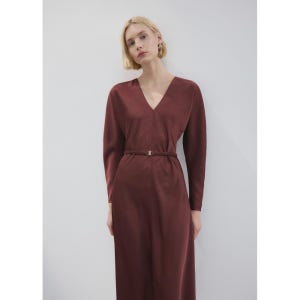 MANGO WOMAN 드레스 MARIA Dark Red 27024085