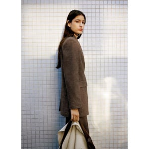 MANGO WOMAN 블레이저 RUBEN Dark Brown 27054445