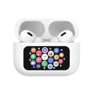 ALIIN 터치스크린 디스플레이 무선 블루투스 이어폰 커널형 ANC 노이즈캔슬링 고음질