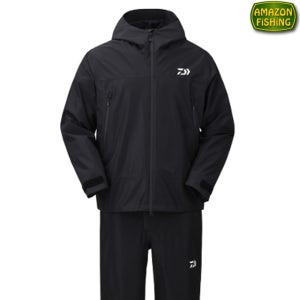 다이와 DR-5926K 블랙 XL 레인슈트 낚시우의 비옷 바람막이가능 안감메시 이중소매