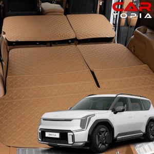 2026 기아 EV9 스퀘어 가죽 트렁크매트 6인승 분리형 트렁크 차박 용품