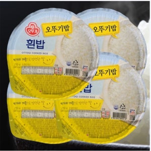오뚜기밥 흰밥 210g 48개 외 4종 즉석밥 큰공기 작은공기 간편식 햇밥