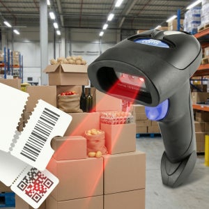 QR코드 스캔 큐알 바코드 스캐너 리더기 택배 무선 핸드 블루투스