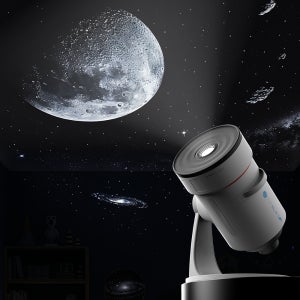 더블루닷 갤럭시프로젝터 우주 오로라 무드등 달조명 플라네타리움 화이트