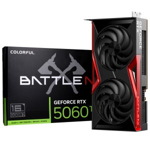 COLORFUL 지포스 RTX 5060 Ti BATTLE AX DUO D7 16GB 도우정보
