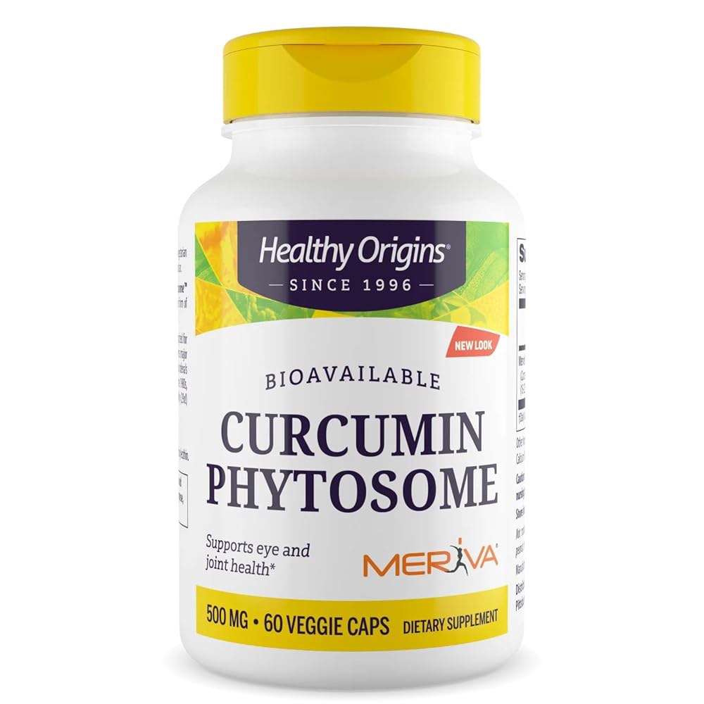 커큐민 피토솜 <b>메리바SF</b> 500MG 식물성 캡슐 60정 60 count (Pack of 1)