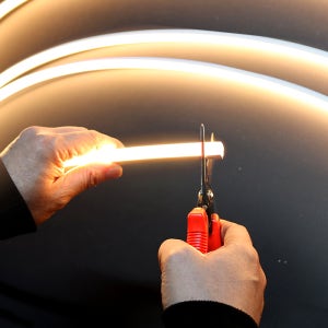 24V 사각 네온플렉스 프리컷 5M 10x10 12x10 방수 실리콘 LED 줄조명 논네온