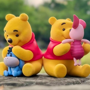 곰돌이 푸 피규어 디즈니 피글렛 위니더푸우 시리즈 52TOYS