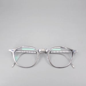 10EYEVAN 텐아이반 넘버 no1 V 시트메탈 c11S 브러쉬 실버 티타늄 안경테