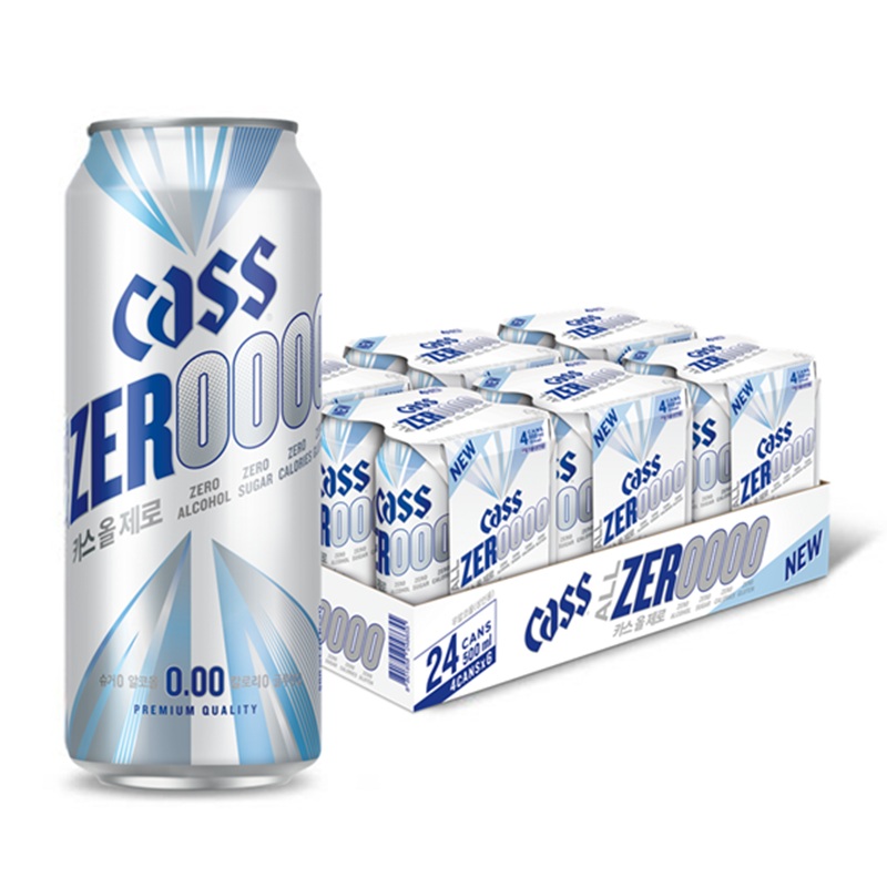 카스 제로 0.00 신제품 350ml 24캔 (19,000원) (무료)