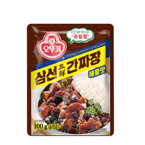 오뚜기 삼선간짜장 해물맛 100g, 1개