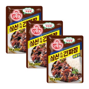 오뚜기 삼선간짜장 해물맛 100g, 3개