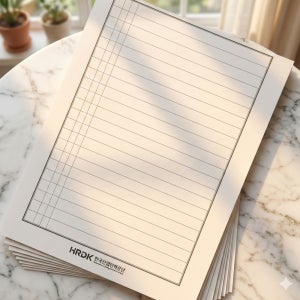 기술사 답안지 한국 산업 인력 공단 국가 기술 자격 양식 노트 낱장 40매 x 10권set