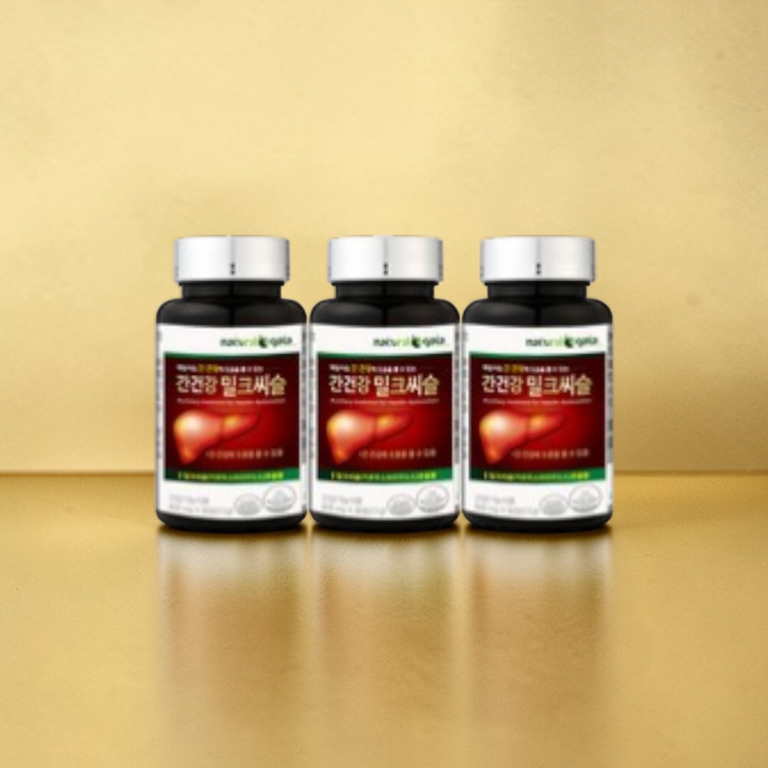 간건강 밀크씨슬 <b>실리마린</b>밀크씨슬 90정 3개