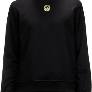 디젤 S-GINN-T1 남성 맨투맨 스웨트 블랙 풀오버 티셔츠 A186690HYAT