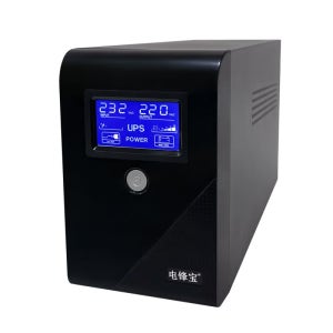 2000VA 장치 공급 배터리 서버 UPS 1시간 전원 1500W 1000VA/600W