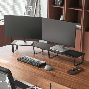 코즈랩 듀얼모니터 받침대 선반 모듈형 각도조절 트리플렛