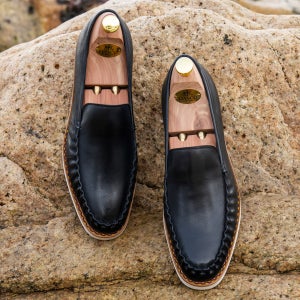 사르티 맞춤 남자구두 수제화 남성 소가죽 구두 Halien 초경량로퍼 드라이빙슈즈