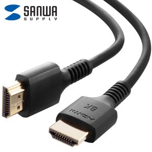 산와서플라이 8K 60Hz HDMI 2.1 Slim 케이블 2m KM-HD20-US20