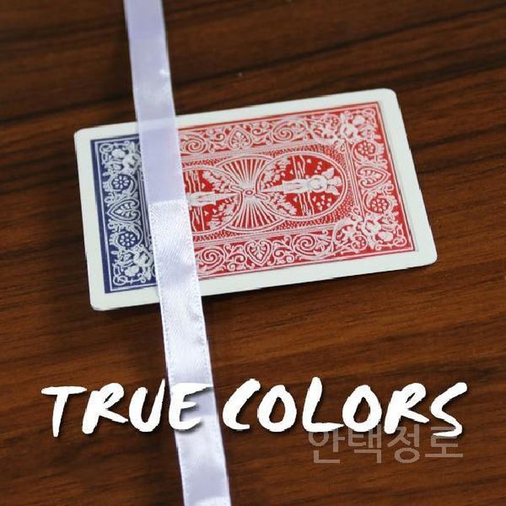 에릭치엔 마술도구 카드 클로즈업 포커 변경 컬러 뒷면 소품 트루