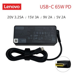 레노버 요가 Slim 7i Ultra Aura Edition 노트북 USB-C 65W PD 전원 어댑터 충전기