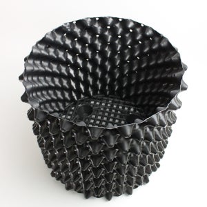 대형 플라스틱 화분 블루베리 매직 슬릿 뿌리 화분 높이40 x 직경40 (50L), 블랙
