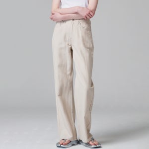 [마롭] 9130 경량 린넨 컬러데님 (라이트 베이지)