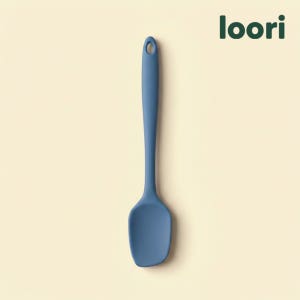 국산 실리콘 스파츌라 볶음 알뜰 주걱 L(대형), 블루