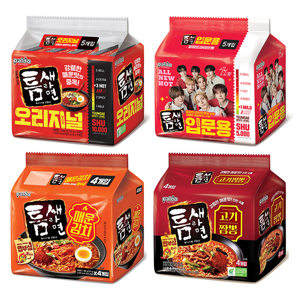 틈새 라면 제품 이미지
