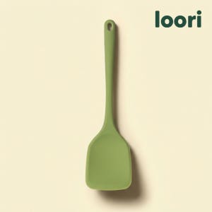 국산 실리콘 뒤집개 L(대형), 그린