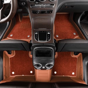 BMW X7 40i SUV 매트 이중 가죽 발매트