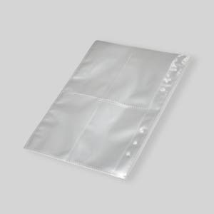 하루공작소 6공 포카 바인더 속지 다이어리 A5 A4 A6