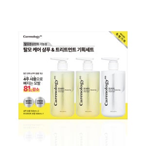 [한정기획세트]케어놀로지 샴푸 + 트리트먼트 2종 탈모케어 세트