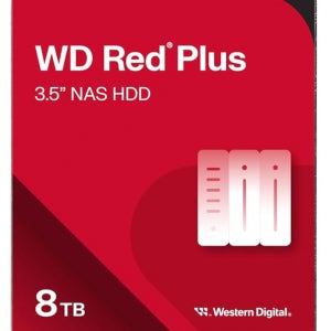 Western Digital 레드 플러스 8TB NAS HDD 고성능 하드 디스크