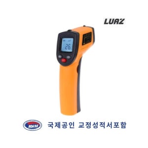 검교정 비접촉식 레이저 적외선온도계 LUAZ-GM320 KOLAS성적서포함