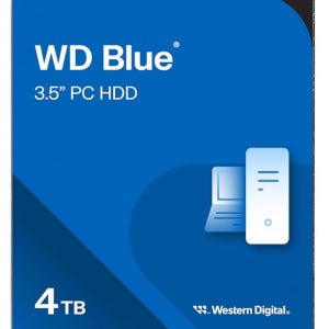 Western Digital 블루 4TB 데스크탑 HDD WD40EZZX-AJP